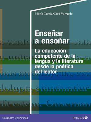 cover image of Enseñar a ensoñar